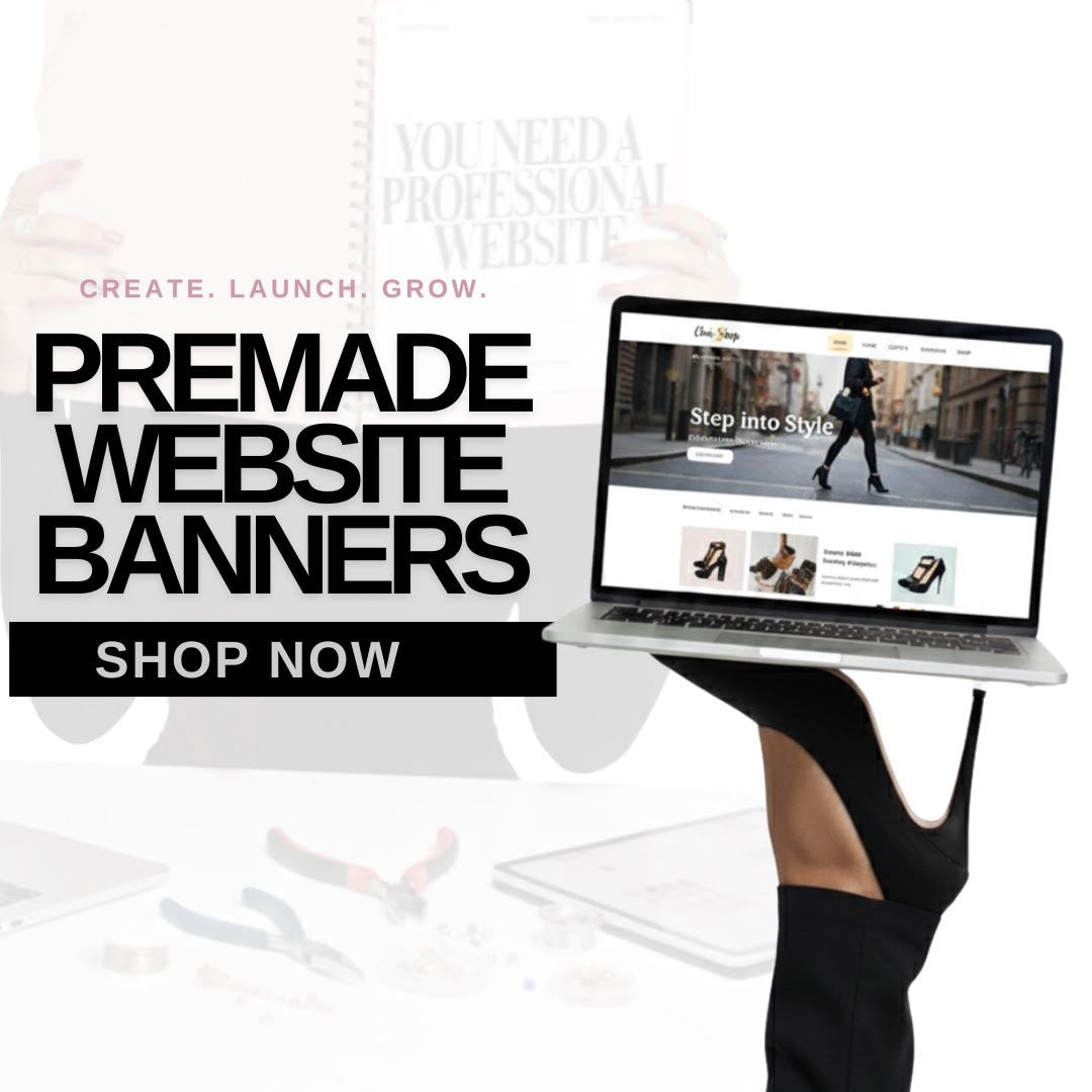 Premade Website Banners