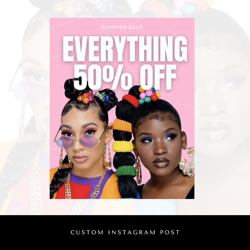 Pink Customizable Insta Templates