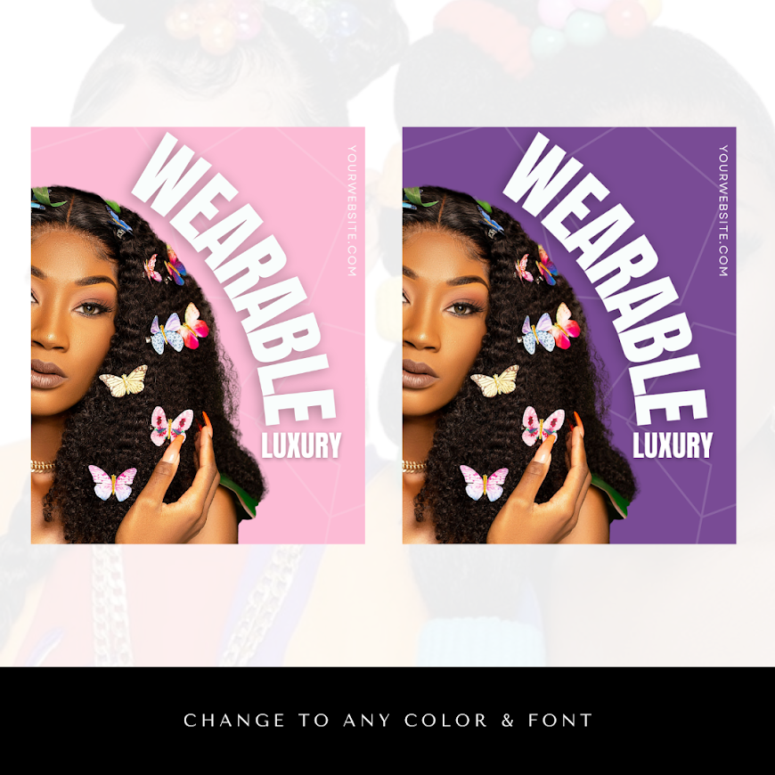 Pink Customizable Insta Templates