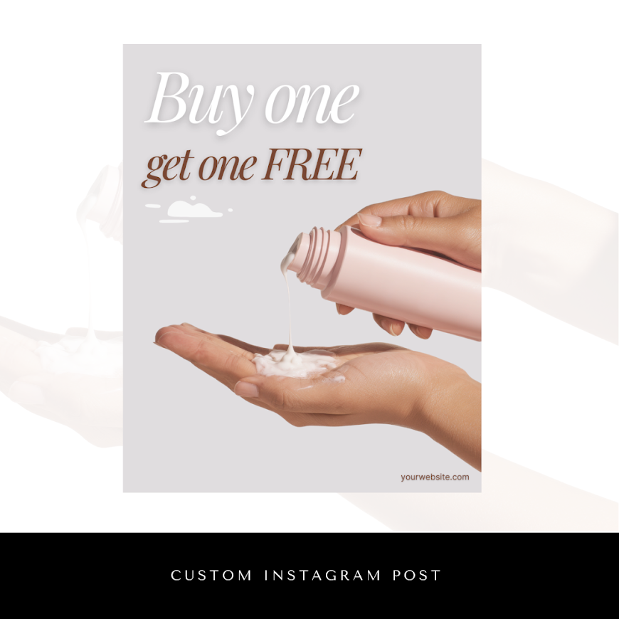 Brown/White Customizable Insta Templates