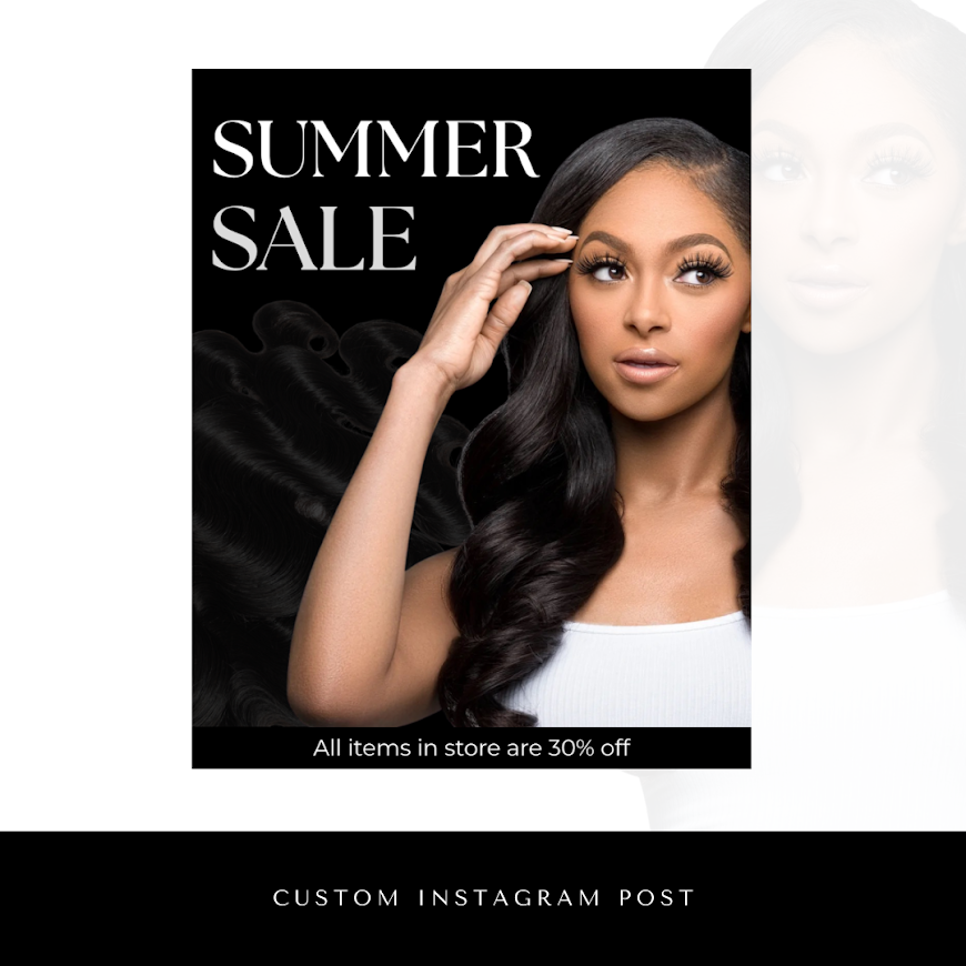 Black Customizable Insta Templates