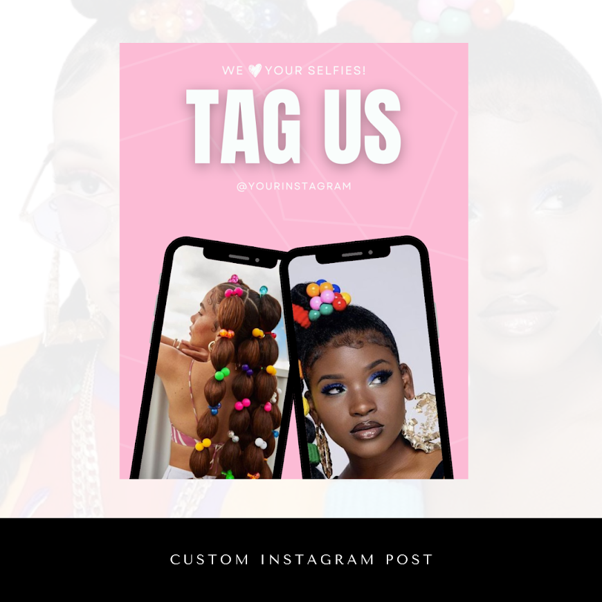 Pink Customizable Insta Templates