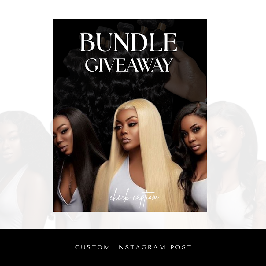 Black Customizable Insta Templates