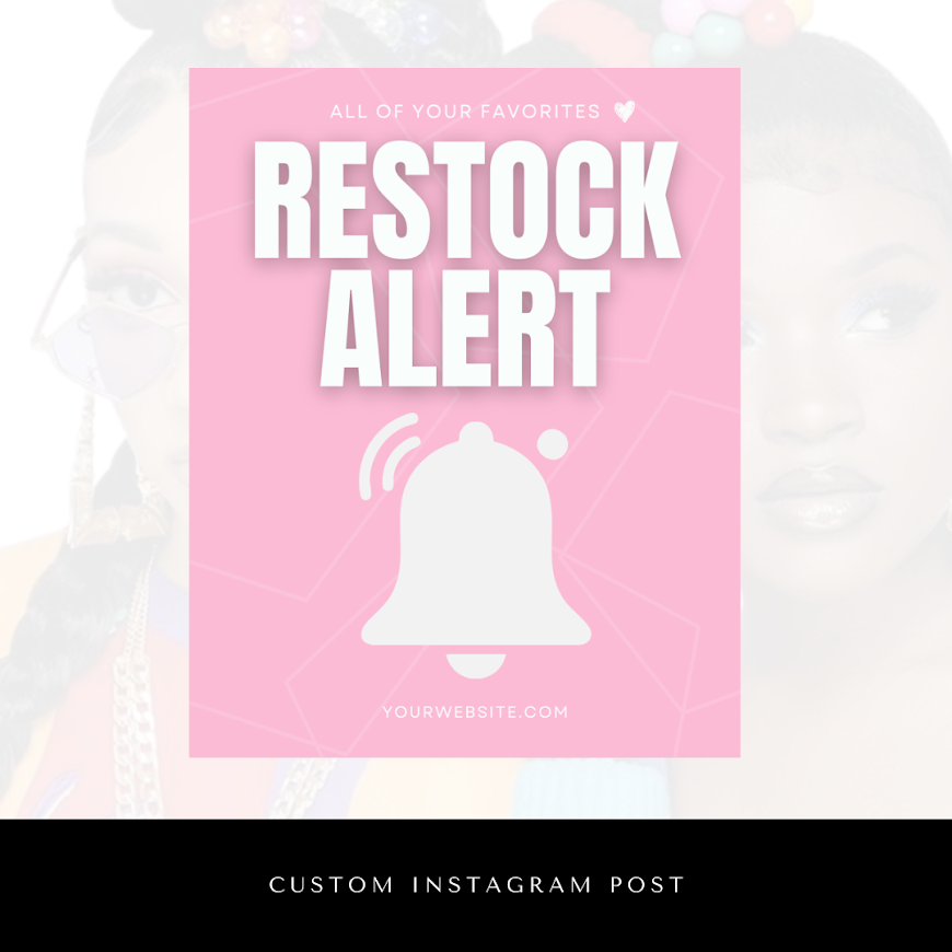 Pink Customizable Insta Templates