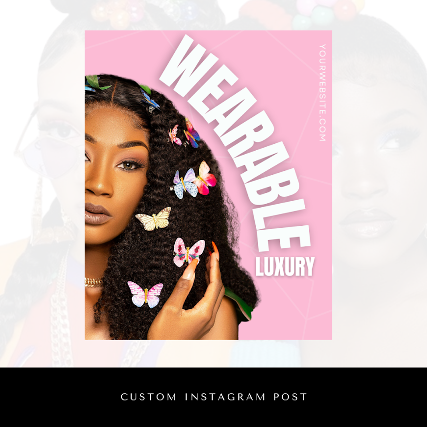 Pink Customizable Insta Templates