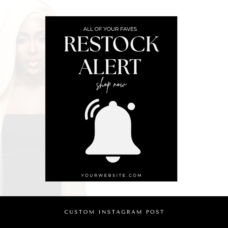 Black Customizable Insta Templates