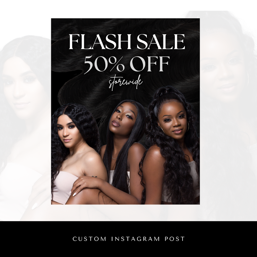 Black Customizable Insta Templates