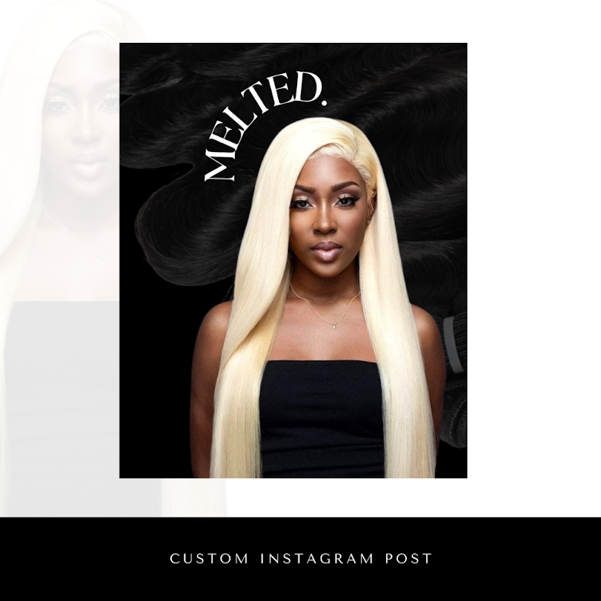 Black Customizable Insta Templates